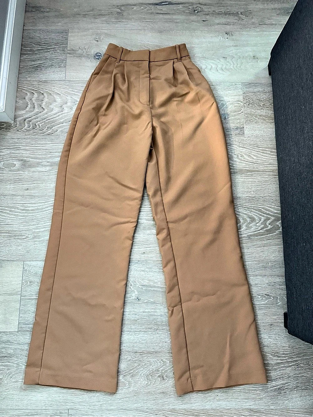 Abercrombie & Fitch Curve Love Sloane Tailored Wide Leg Pant Sloane Wide Leg